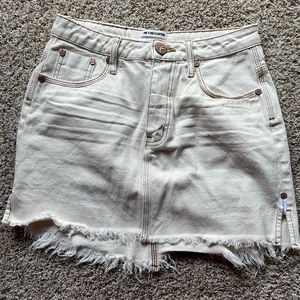 One teaspoon cream skirt